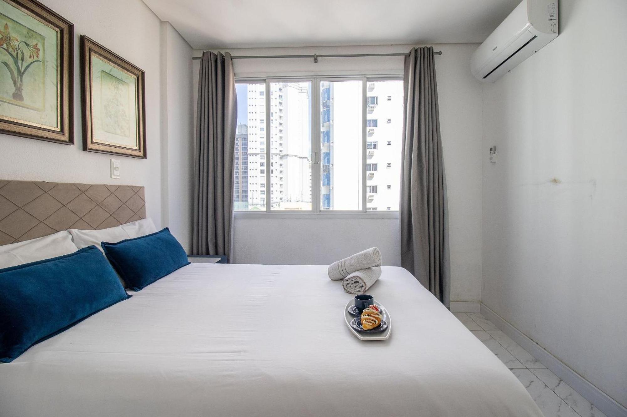 Balneário CamboriúPos83B - Garagem, Climatizado, Tv Smart, Wi-Fiアパートメント エクステリア 写真