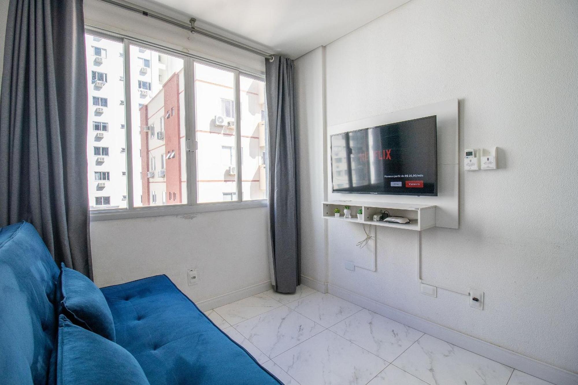 Balneário CamboriúPos83B - Garagem, Climatizado, Tv Smart, Wi-Fiアパートメント エクステリア 写真